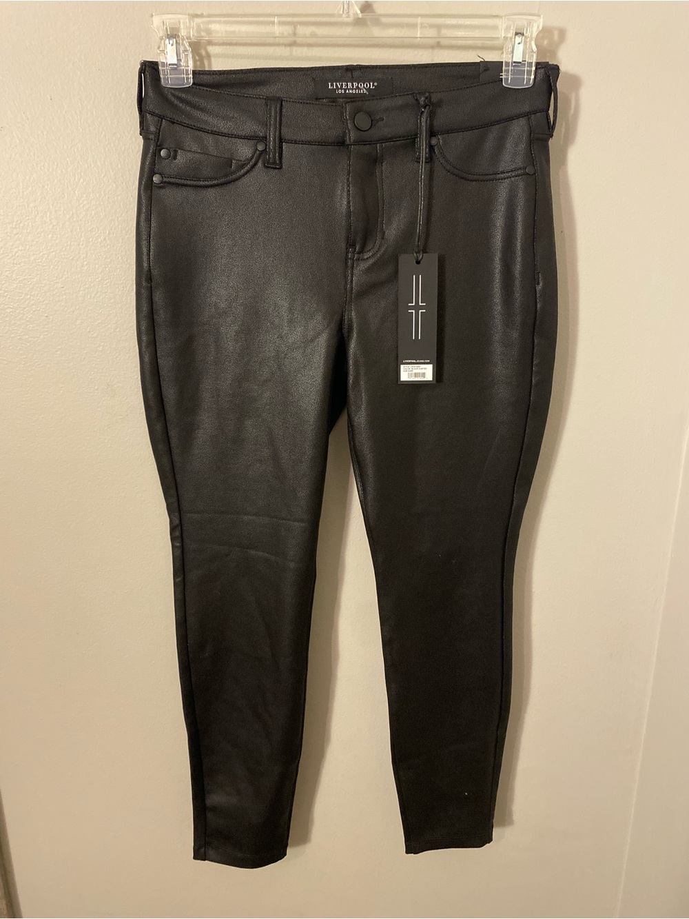 Liverpool Jacqueline Skinny Coated Pant 6p New